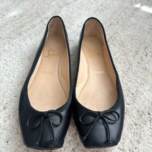 Christian Louboutin Black Ballet Flats